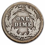 1906-D Barber Dime Good/VG