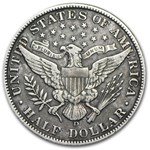 1906-D Barber Half Dollar XF