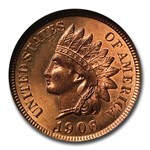 1906 Indian Head Cent MS-65 NGC (Red)