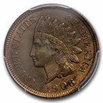 1906 Indian Head Cent MS-65 PCGS (Red/Brown)