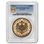 1906-J Germany Silver 5 Mark PR-66 Cameo PCGS