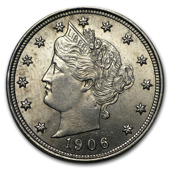 1906 Liberty Head V Nickel BU 1906 Liberty Head V Nickel BU