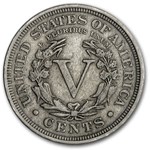 1906 Liberty Head V Nickel Good+