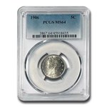 1906 Liberty Head V Nickel MS-64 PCGS