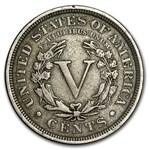 1906 Liberty Head V Nickel VF