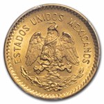 1906-M Mexico Gold 10 Pesos MS-62 PCGS