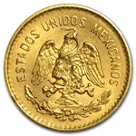 1906 Mexico Gold 5 Pesos AU