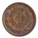 1906-Mo Mexico Centavo MS-63 PCGS (Brown, Narrow)