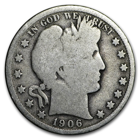 1906-O Barber Half Dollar Good
