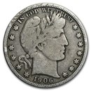 1906-O Barber Half Dollar VG