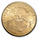 1906-S $20 Liberty Gold Double Eagle MS-62 PCGS