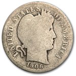1906-S Barber Dime AG