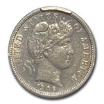 1906-S Barber Dime AU-50 PCGS