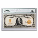 1907 $10 Gold Certificate AU-55 PMG (Fr#1167)