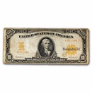 1907 $10 Gold Certificate Cull