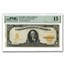 1907 $10 Gold Certificate Hillegas Fine-15 PMG (Fr#1168)