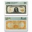 1907 $10 Gold Certificate Hillegas Fine-15 PMG (Fr#1168)
