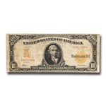 1907 $10 Gold Certificate Hillegas Fine (Fr#1169)