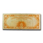 1907 $10 Gold Certificate Hillegas Fine (Fr#1172)