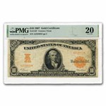 1907 $10 Gold Certificate VF-20 PMG (Fr#1167)