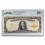 1907 $10 Gold Certificate VF-20 PMG (Fr#1172)