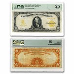 1907 $10 Gold Certificate VF-25 PMG (Fr#1169)