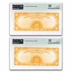 1907 $10 Gold Certificate XF-40 EPQ PMG (Fr#1173) 2 Cons.