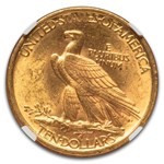 1907 $10 Indian Gold Eagle MS-63 NGC