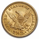 1907 $2.50 Liberty Gold Quarter Eagle MS-62 PCGS