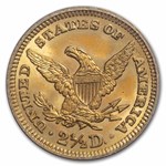 1907 $2.50 Liberty Gold Quarter Eagle MS-63 PCGS
