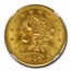 1907 $2.50 Liberty Gold Quarter Eagle MS-64 NGC