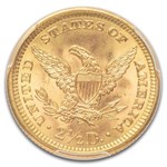 1907 $2.50 Liberty Gold Quarter Eagle MS-65 PCGS