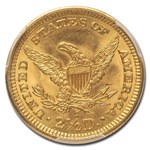 1907 $2.50 Liberty Gold Quarter Eagle MS-65 PCGS