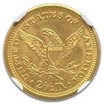 1907 $2.50 Liberty Gold Quarter Eagle MS-66 NGC