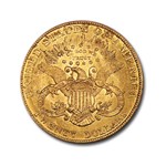 1907 $20 Liberty Gold Double Eagle AU