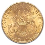 1907 $20 Liberty Gold Double Eagle MS-65 PCGS