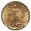 1907 $20 Saint-Gaudens Gold Double Eagle MS-61 NGC