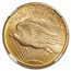 1907 $20 Saint-Gaudens Gold Double Eagle MS-62 NGC