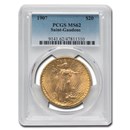 1907 $20 Saint-Gaudens Gold Double Eagle MS-62 PCGS 1907 $20 Saint-Gaudens Gold Double Eagle MS-62 PCGS