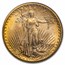 1907 $20 Saint-Gaudens Gold Double Eagle MS-63 NGC