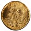 1907 $20 Saint-Gaudens Gold Double Eagle MS-63 PCGS