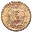 1907 $20 Saint-Gaudens Gold Double Eagle MS-64 NGC