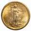 1907 $20 Saint-Gaudens Gold Double Eagle MS-64 PCGS