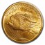 1907 $20 Saint-Gaudens Gold Double Eagle MS-65 PCGS