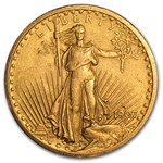 1907 $20 St Gaudens (Cleaned)