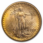 1907 $20 St Gaudens Gold Double Eagle MS-63 NGC