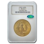 1907 $20 St Gaudens Gold Double Eagle MS-64 NGC CAC