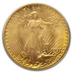 1907 $20 St Gaudens Gold Double Eagle MS-65 PCGS