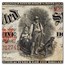 1907 $5.00 Legal Tender Andrew Jackson/Woodchopper VG (Fr#91)