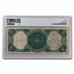 1907* $5.00 Legal Tender Woodchopper F-12 PMG (Fr#87*) Star Note